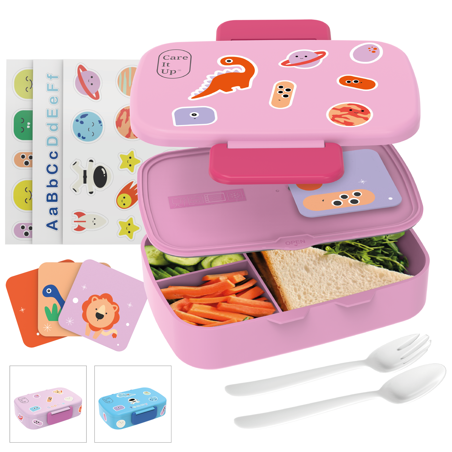 All-in-One Bento Lunch Box Kit for Kids