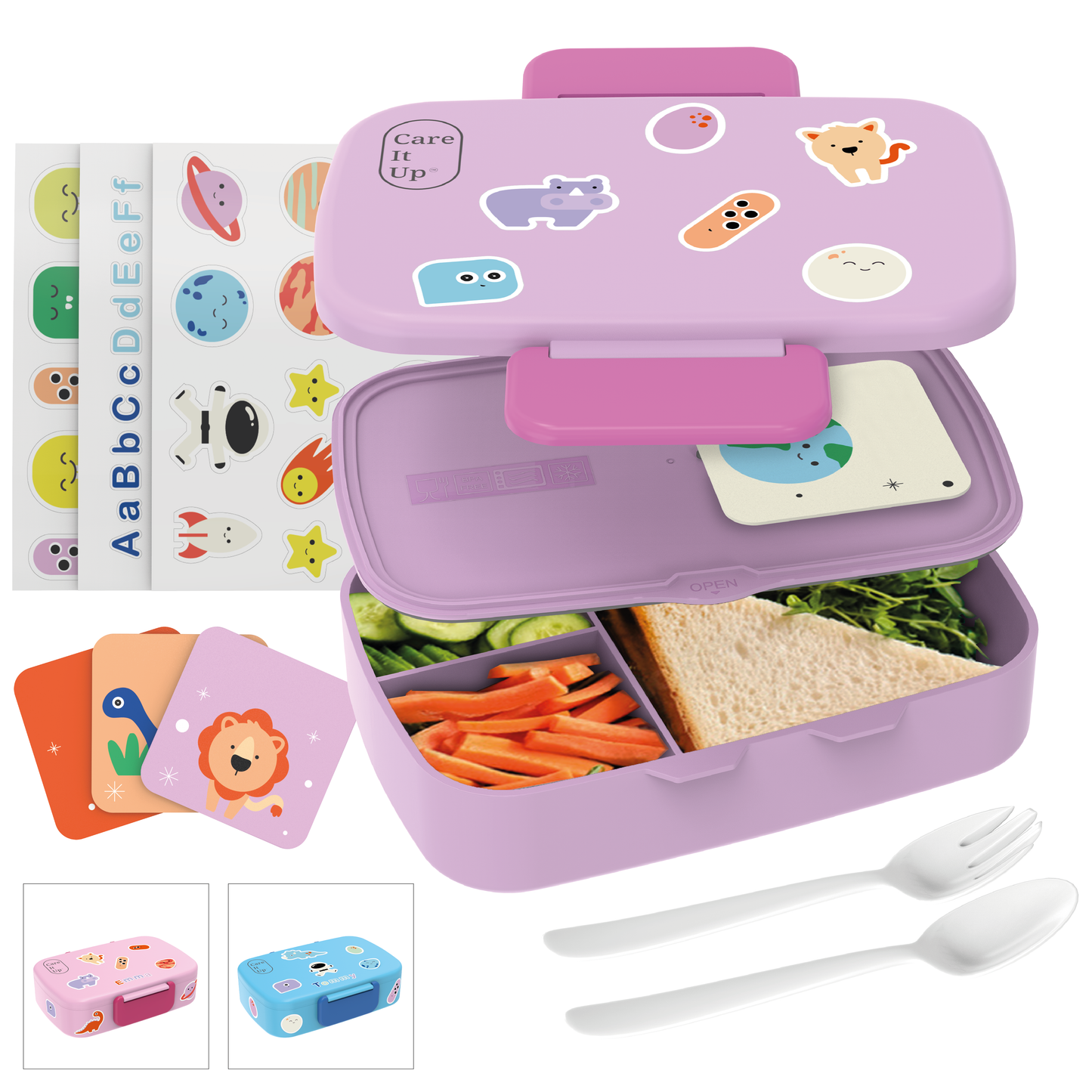 All-in-One Bento Lunch Box Kit for Kids